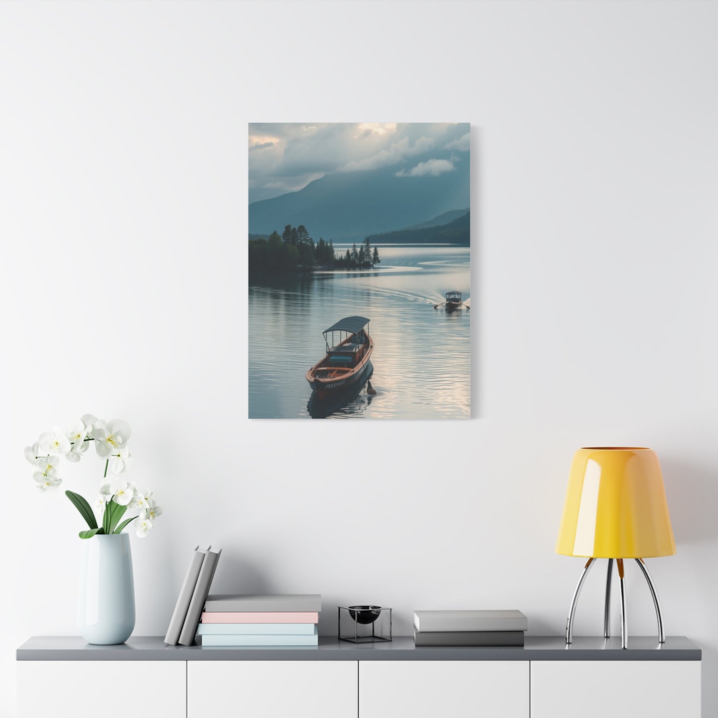Masterpiece Lakes Art Vision Wall Art & Canvas Print