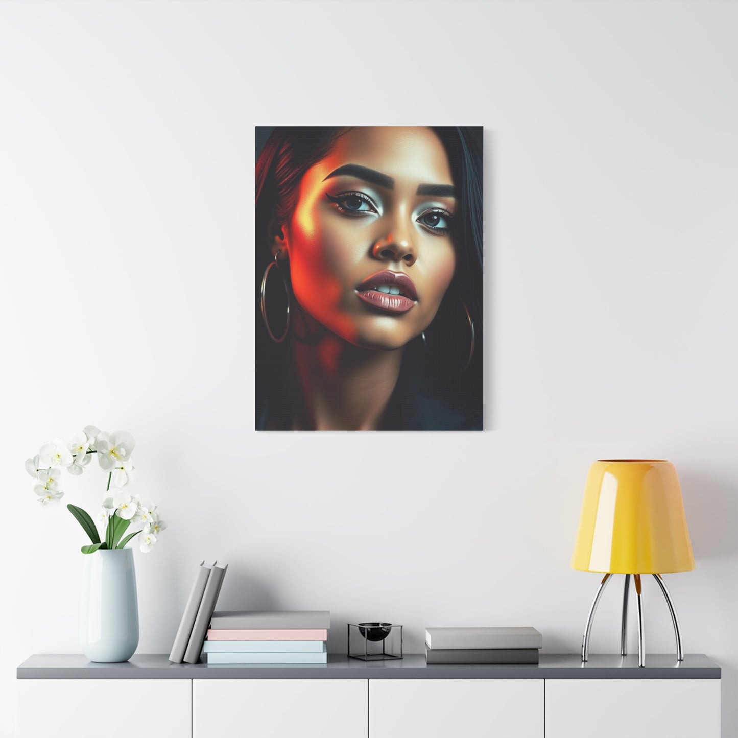 Aaliyah Art Supreme Canvas Wall Art & Canvas Print