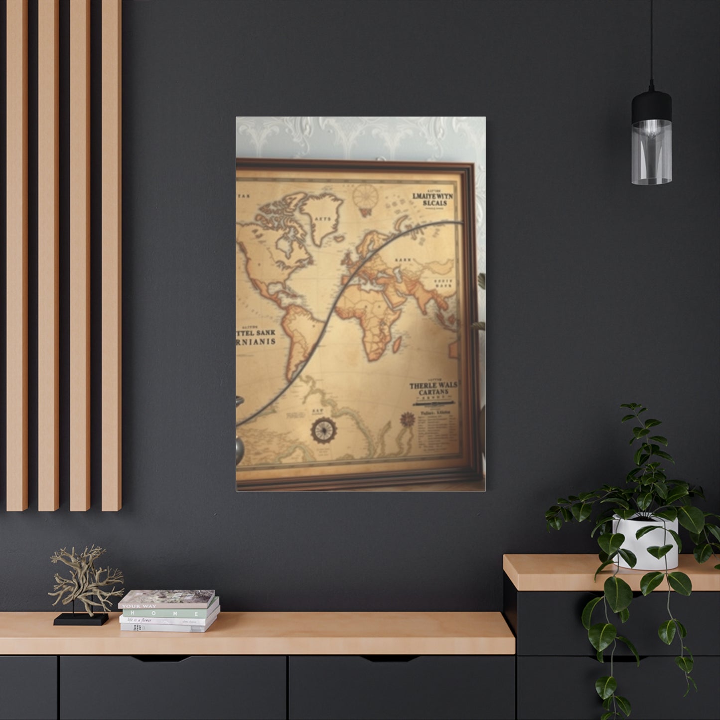 Antique Maps Art Artisan Canvas Wall Art & Canvas Print