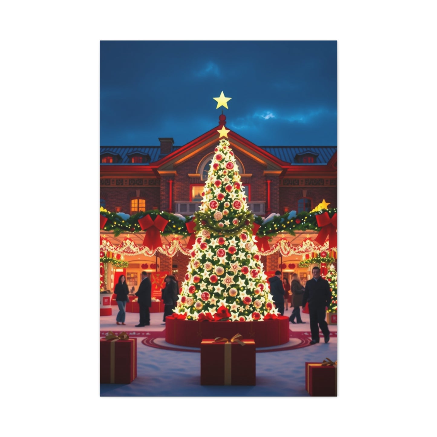 Majestic Noel Panorama Art