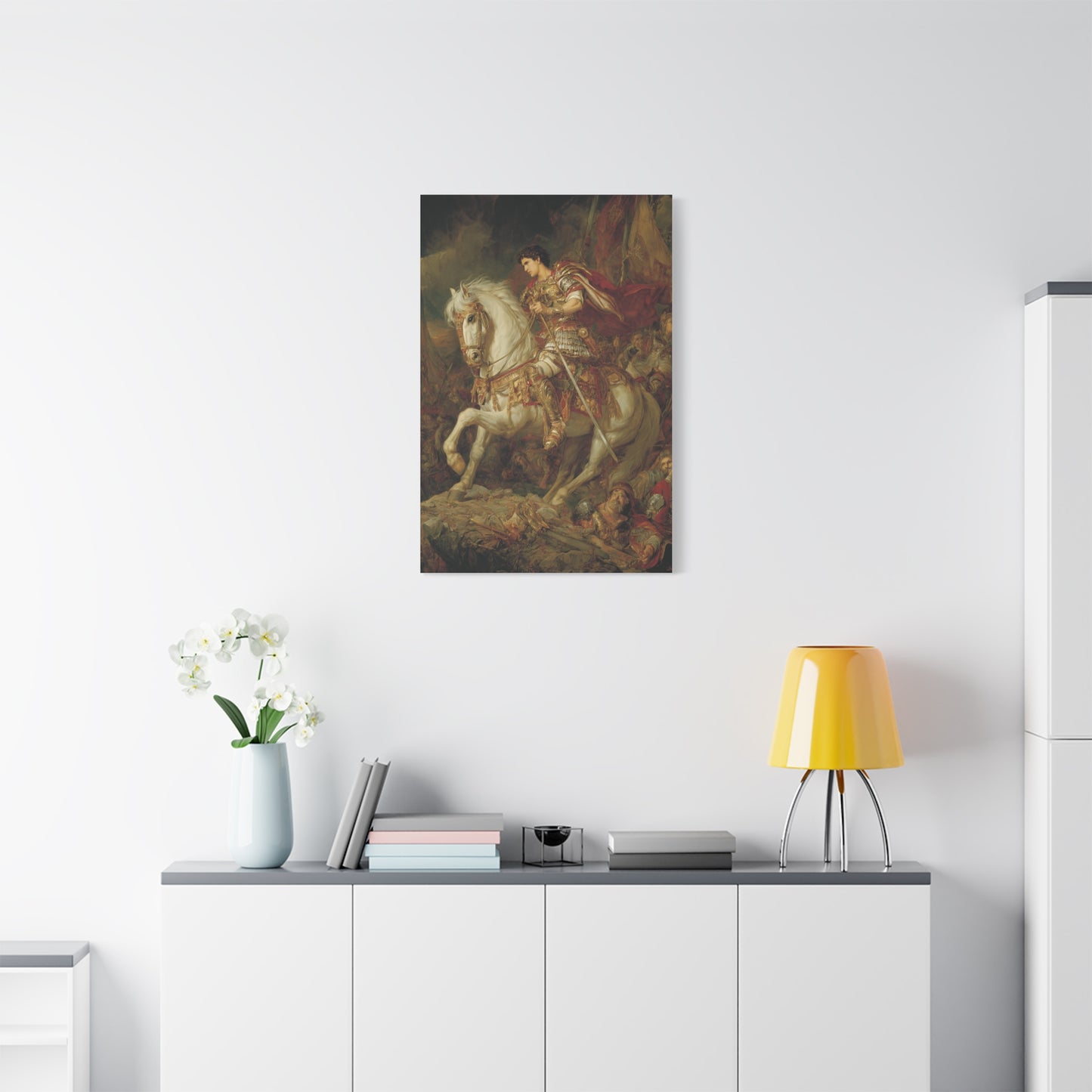 Alexander the Great Commanding The Battlefield Wall Art & Canvas Print