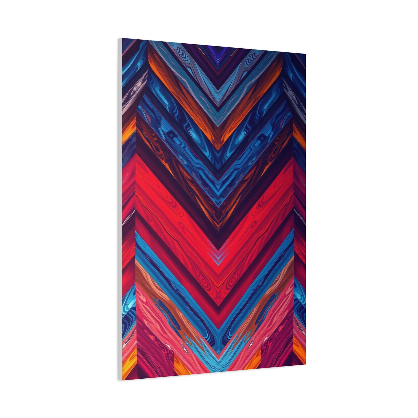 Supreme Chevron Pattern Art Collection Wall Art & Canvas Print