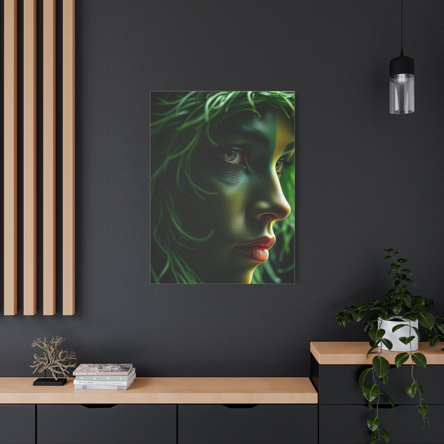 Viridescent Bliss Artwork Wall Art & Canvas Print