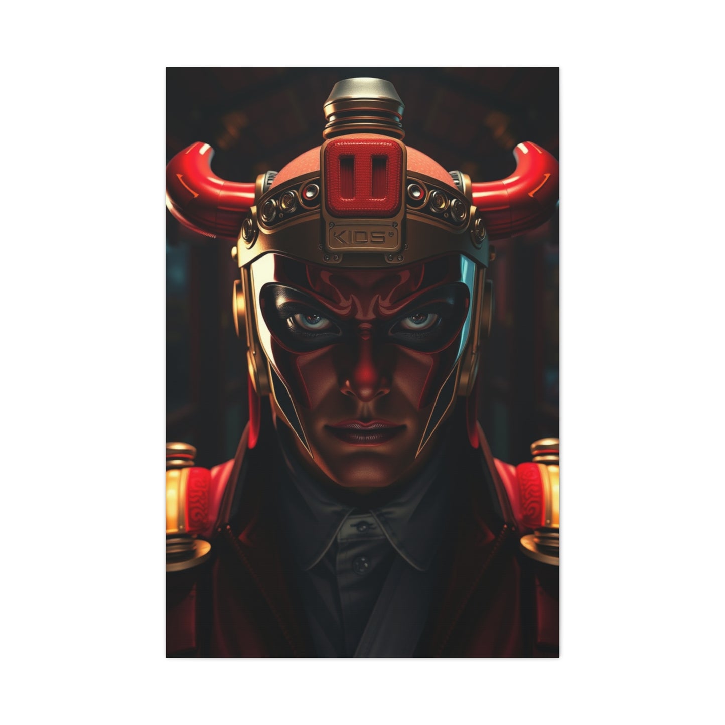 Vermilion Grace Wall Art Wall Art & Canvas Print