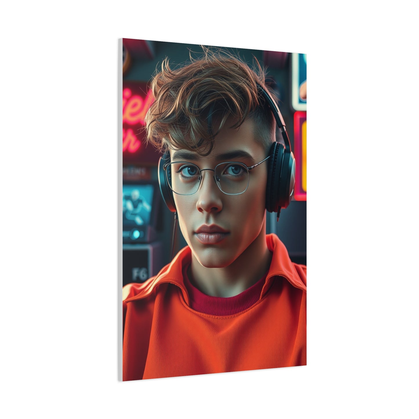 Vision 80’s Nostalgia Art Art Wall Art & Canvas Print