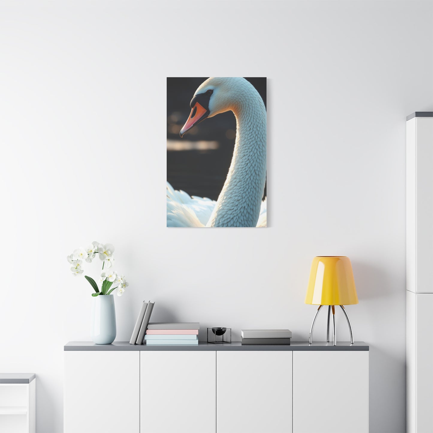 Swan Art Luxury Canvas Wall Art & Canvas Print