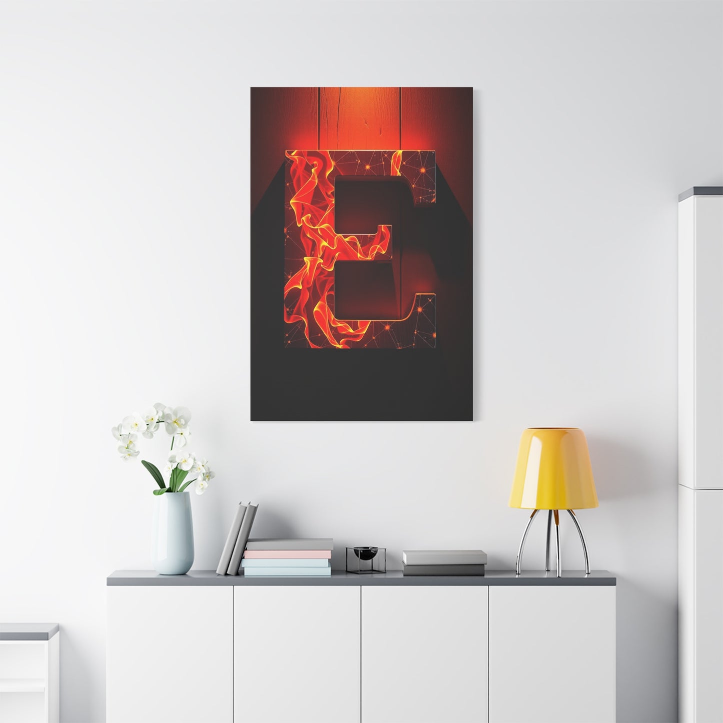The Letter E - Art Supreme Gallery Wall Art & Canvas Print