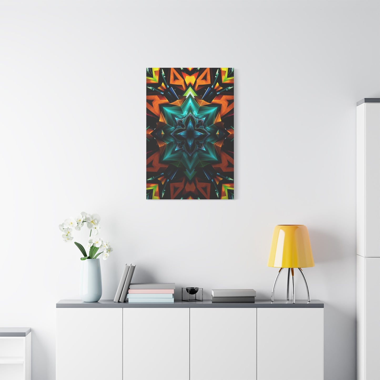 Abstract Geometric Splendor Wall Art & Canvas Print