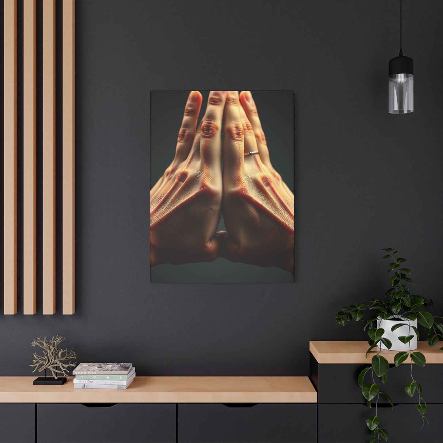 Vision Hands Art Art Wall Art & Canvas Print