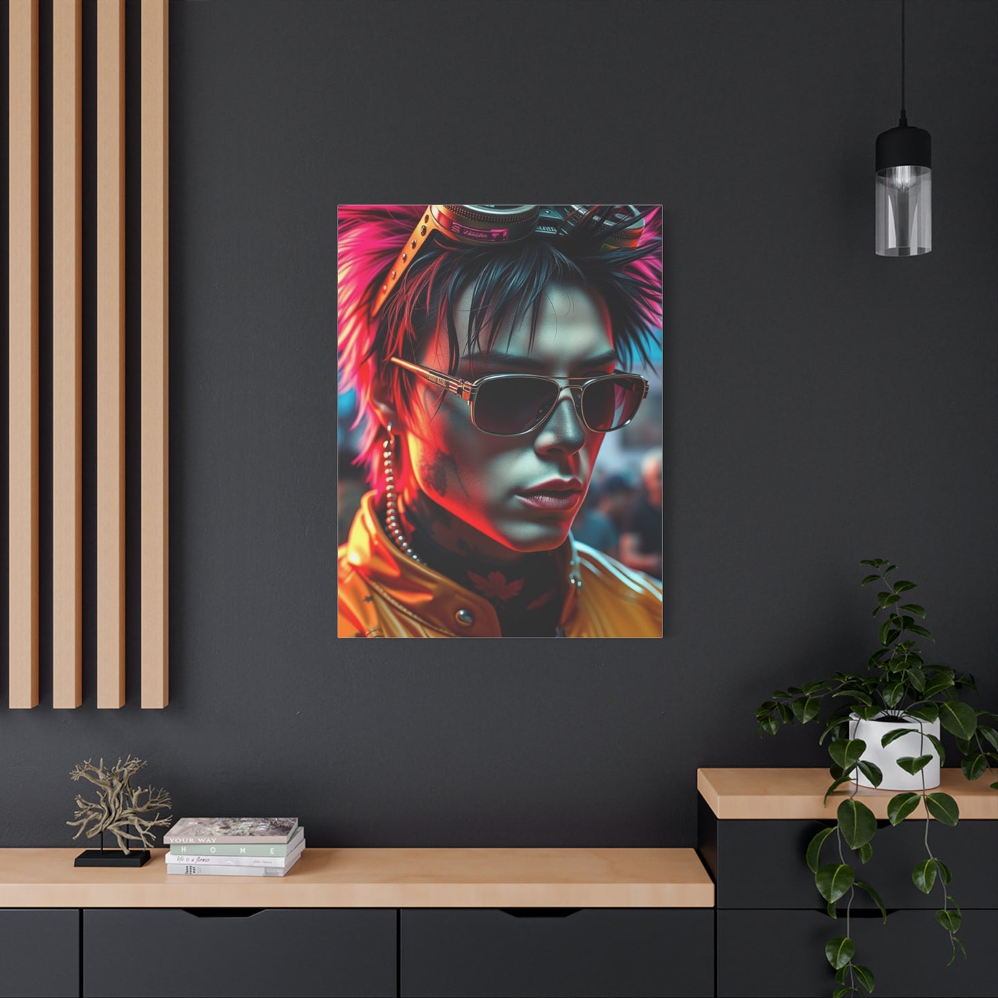 Avant-Garde Grit Art Wall Art & Canvas Print