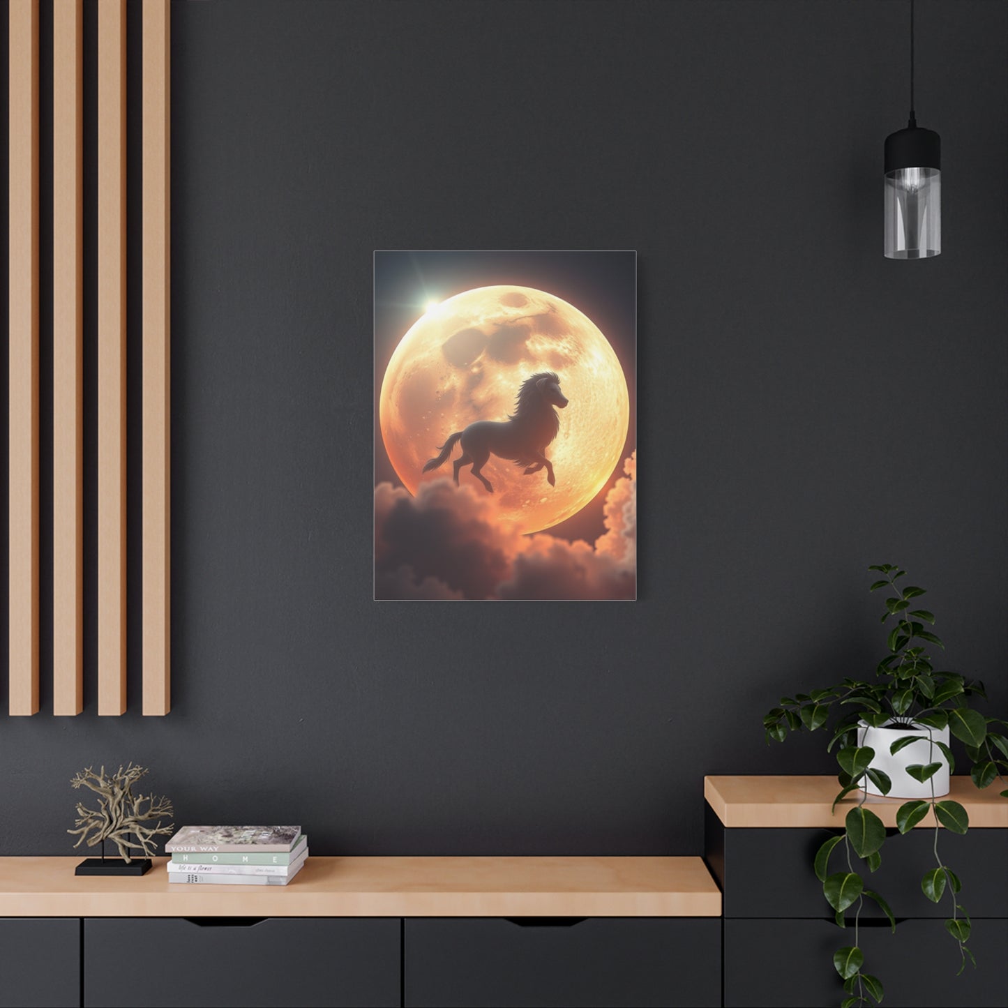 Celestial Glow Canvas Wall Art & Canvas Print