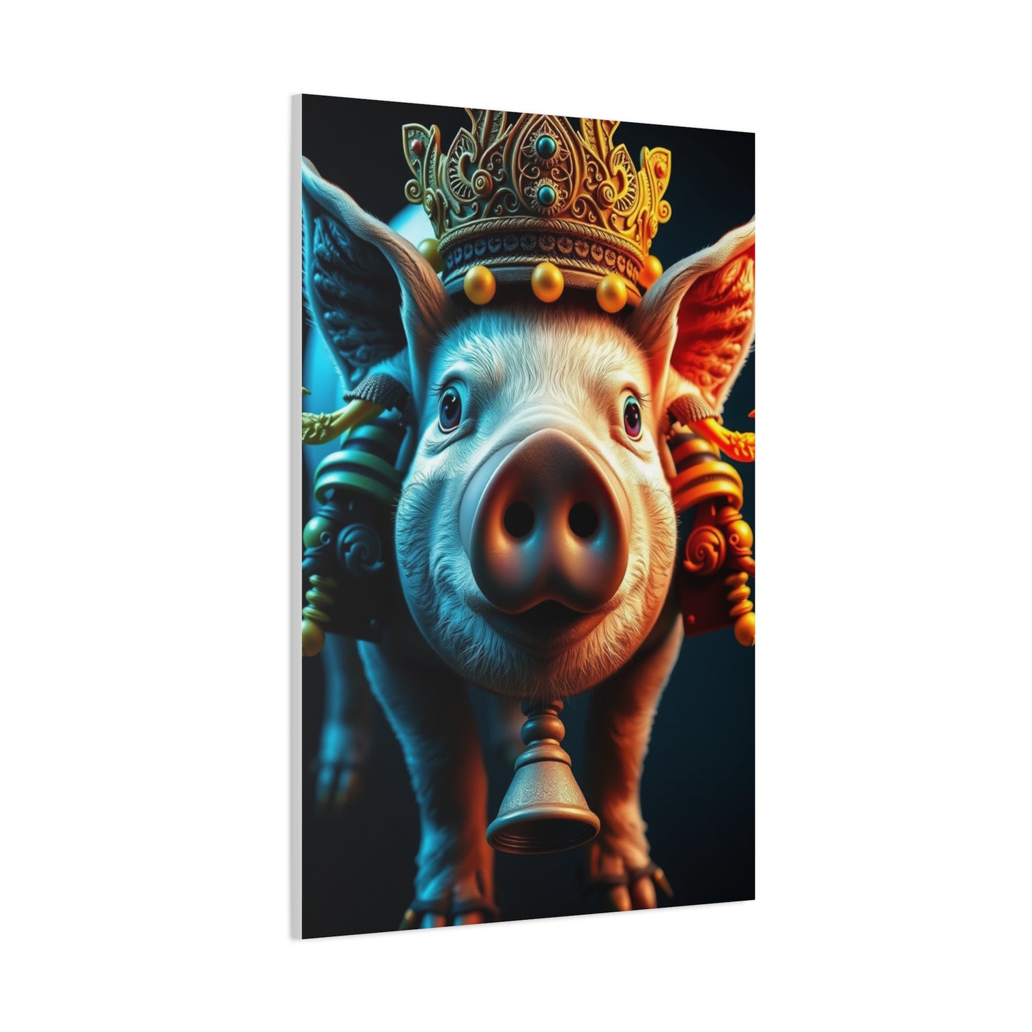 Pig Art Luxury Canvas Wall Art & Canvas Print