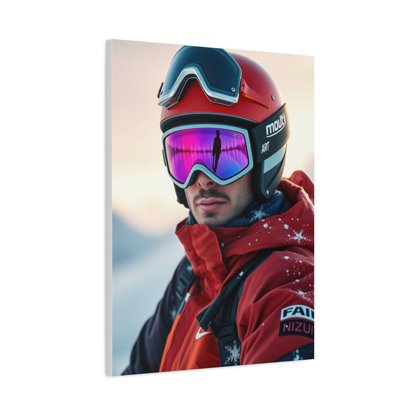 Skiing Art Refined Canvas Wall Art & Canvas Print