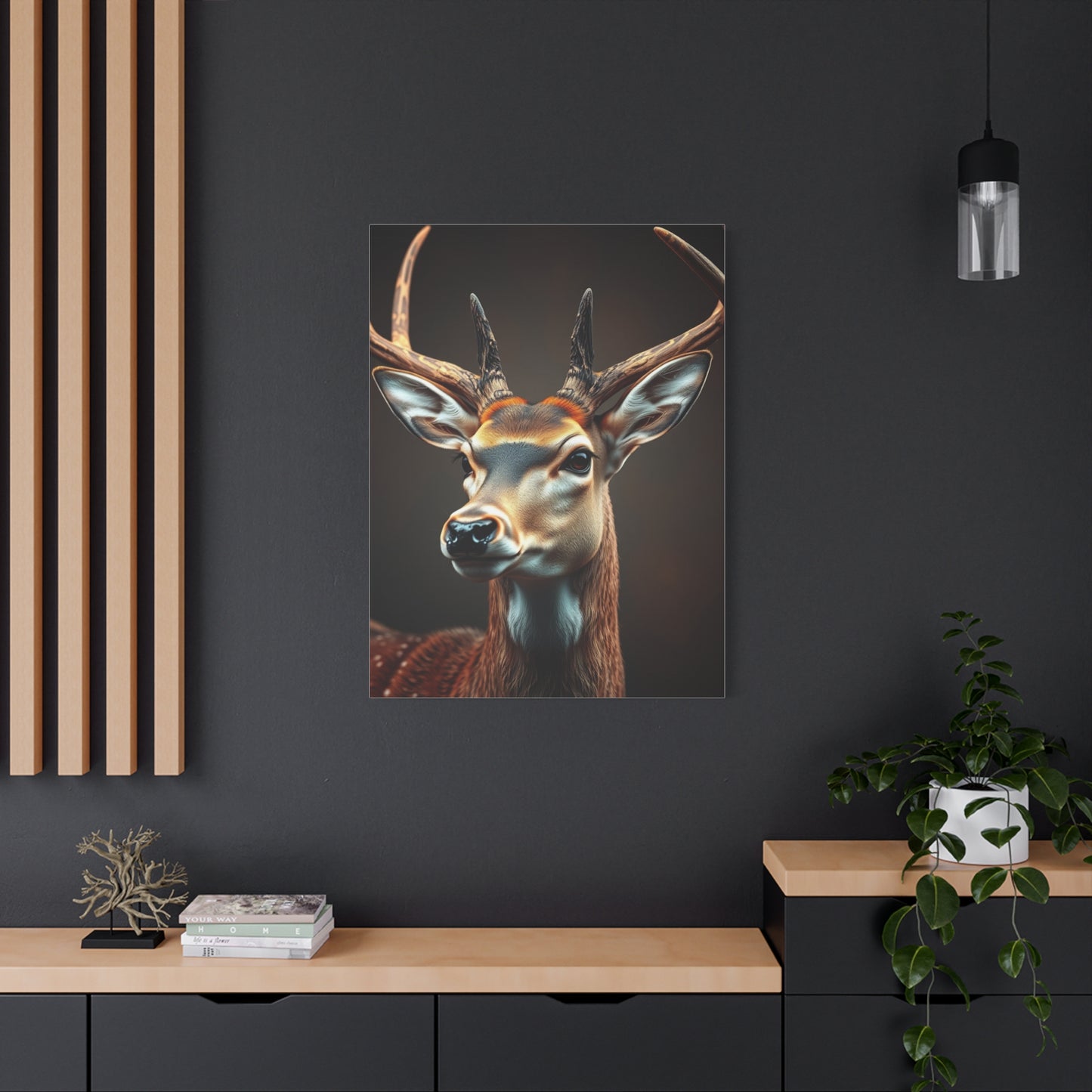 Luminous Buck Composition Wall Art & Canvas Print