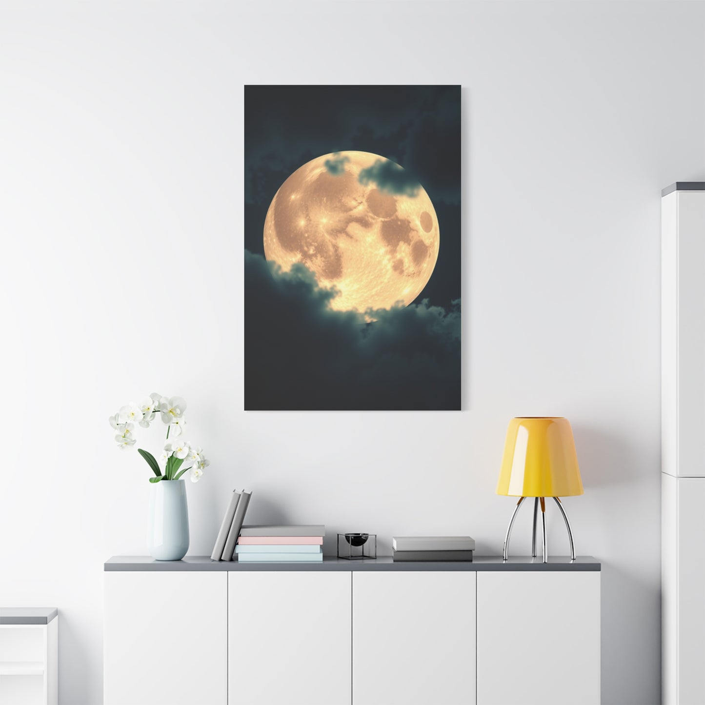 Full Moon Art Refined Canvas Wall Art & Canvas Print