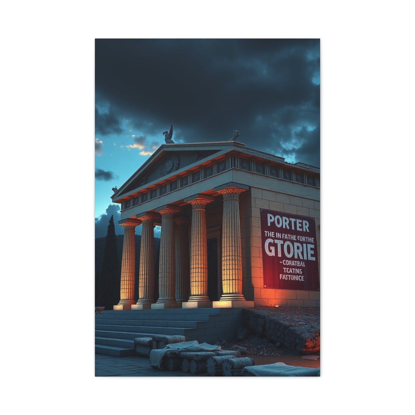 Mediterranean Harmony Art Wall Art & Canvas Print