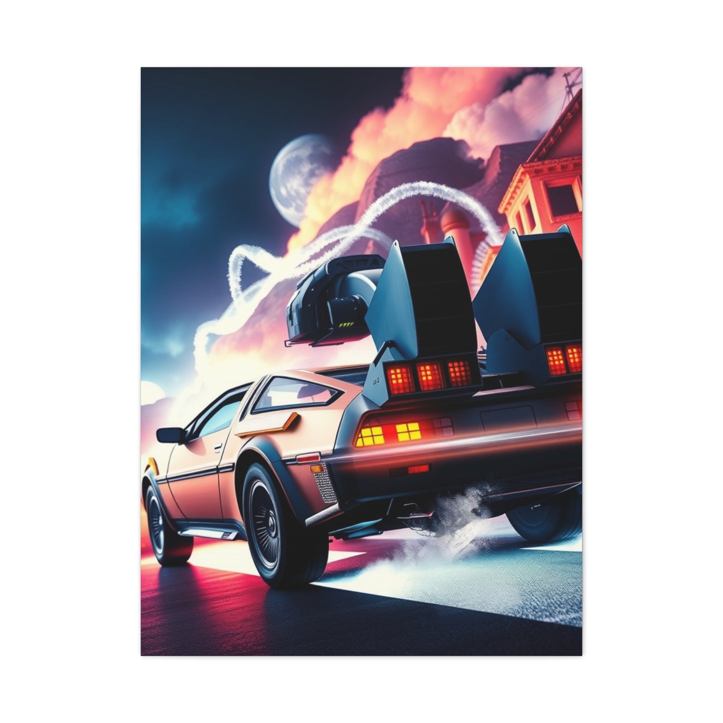Supreme Back to the Future Art Collection Wall Art & Canvas Print