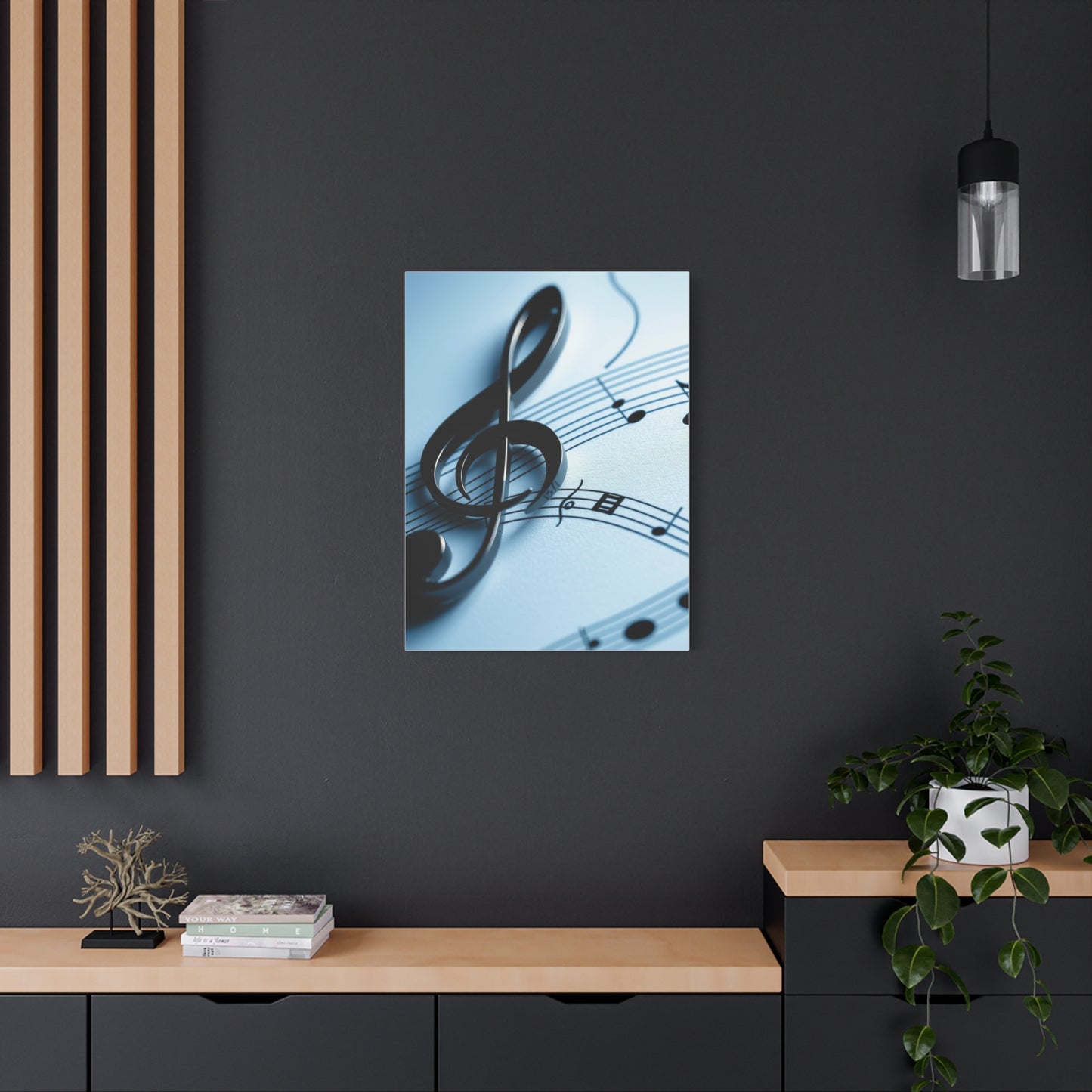 Supreme Musical Notes Art Collection Wall Art & Canvas Print