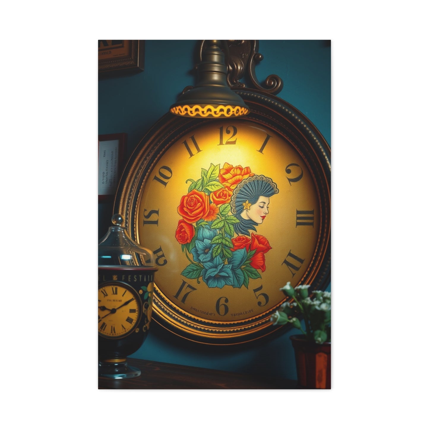 Retro Luxe Artistry Wall Art & Canvas Print