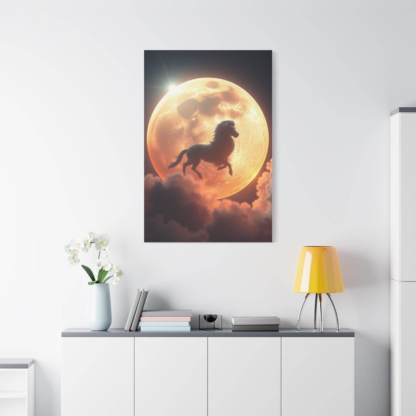 Celestial Glow Canvas Wall Art & Canvas Print