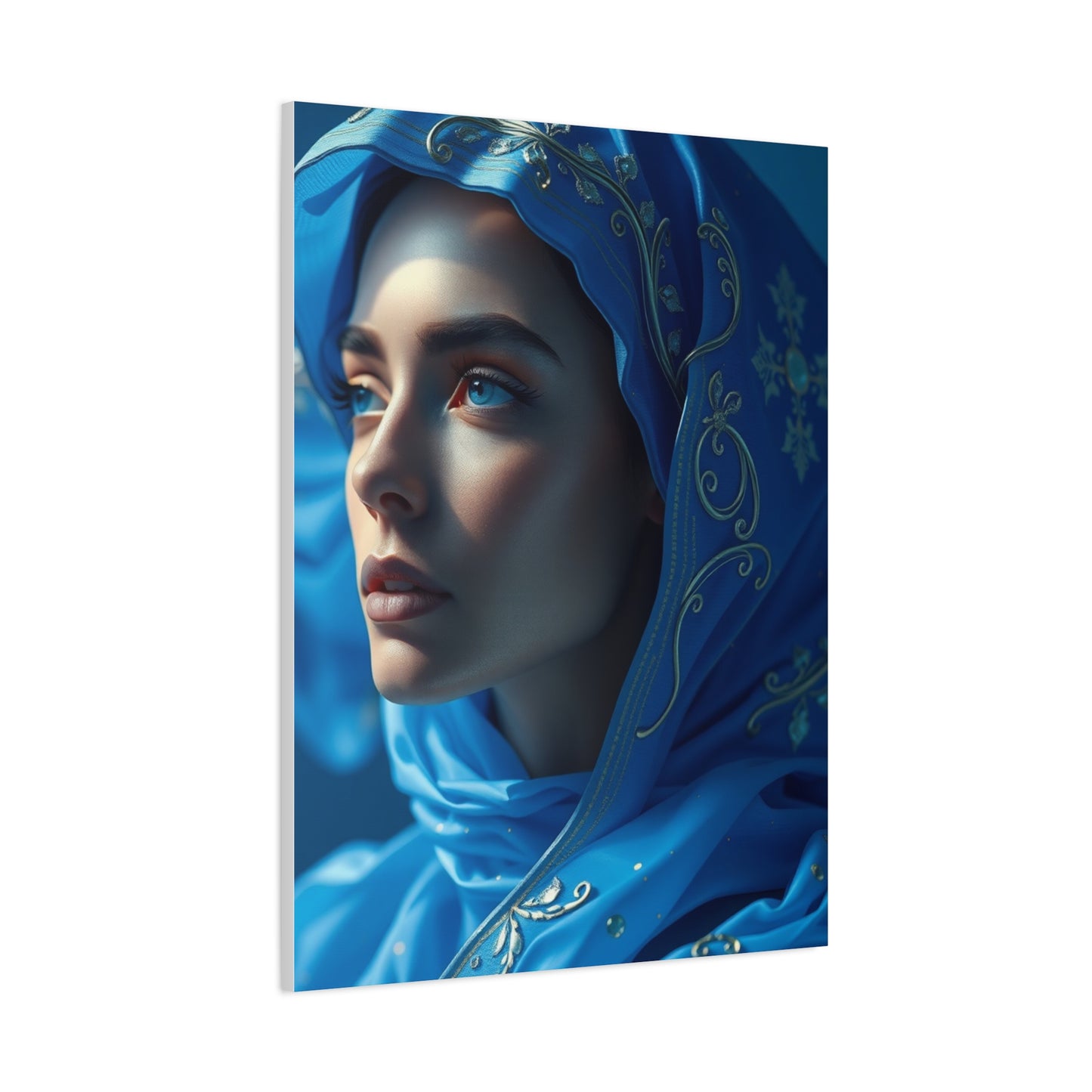 Elite Blue & Gold Art Vision Wall Art & Canvas Print