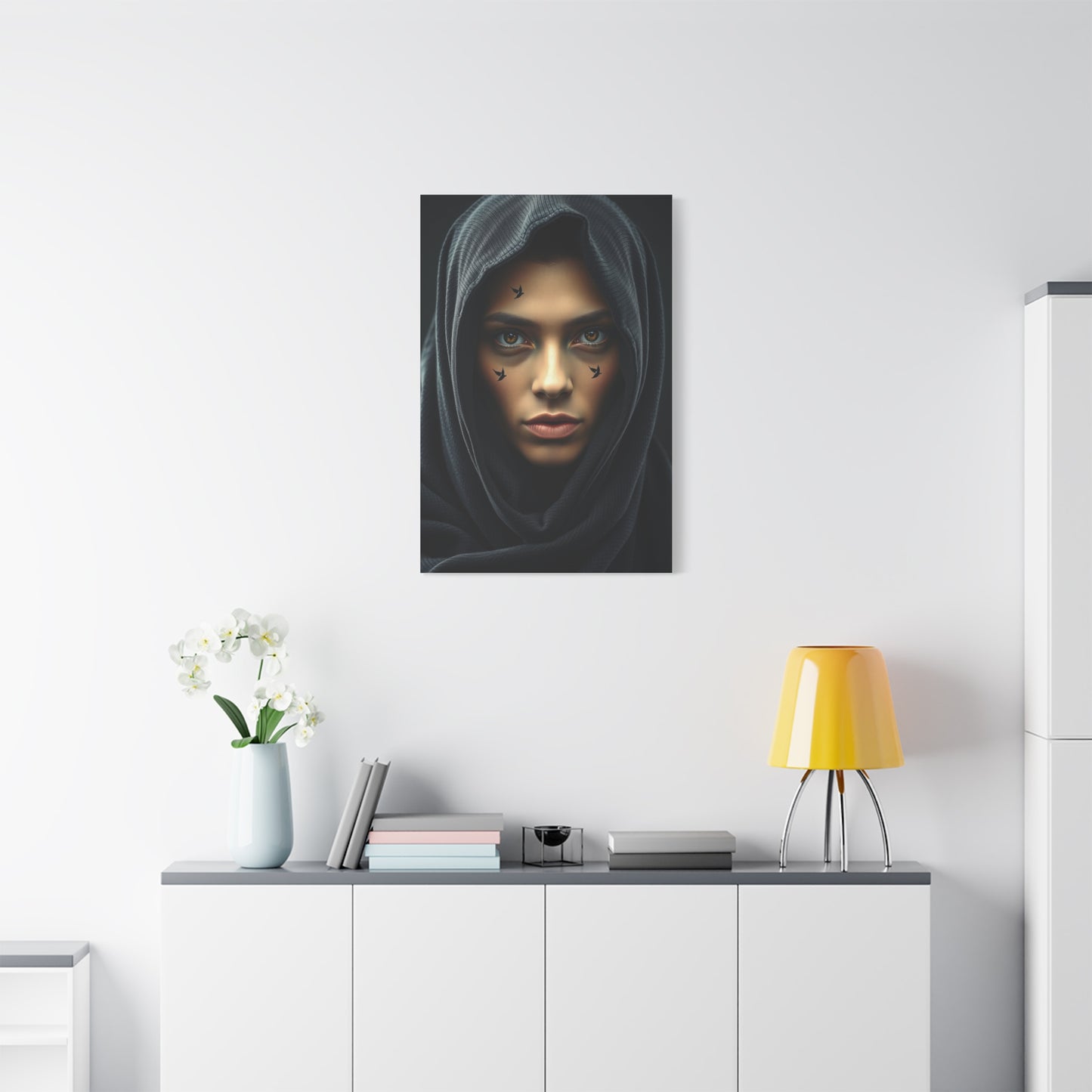 Supreme Black & Beige Art Collection Wall Art & Canvas Print