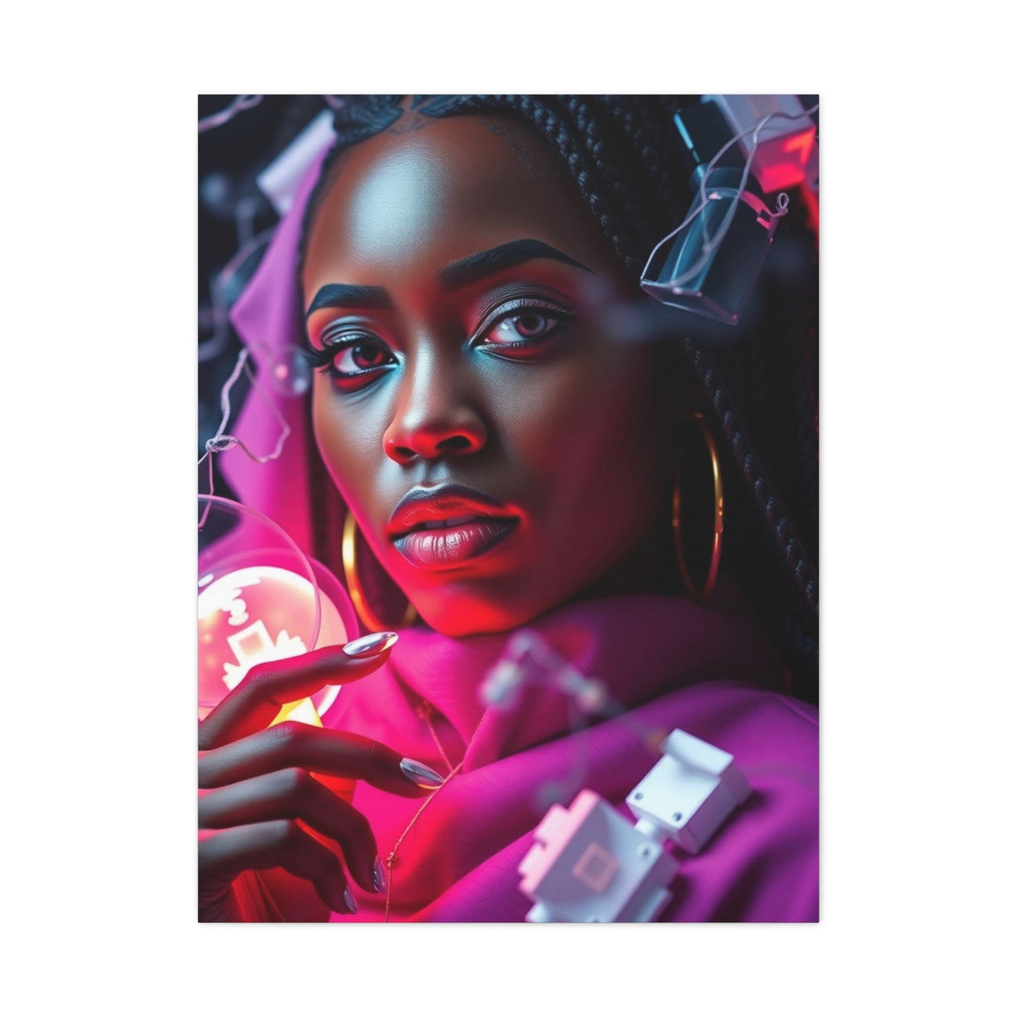 BlackGirlMagic Art Refined Canvas Wall Art & Canvas Print