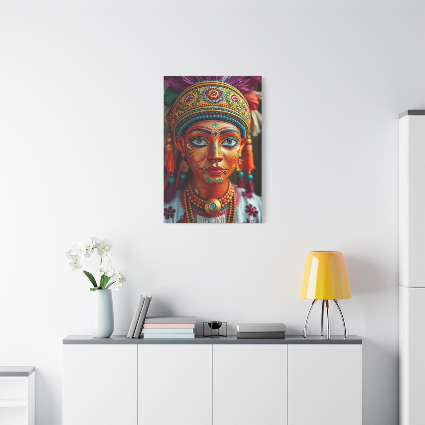Elite Folk Art Vision Wall Art & Canvas Print