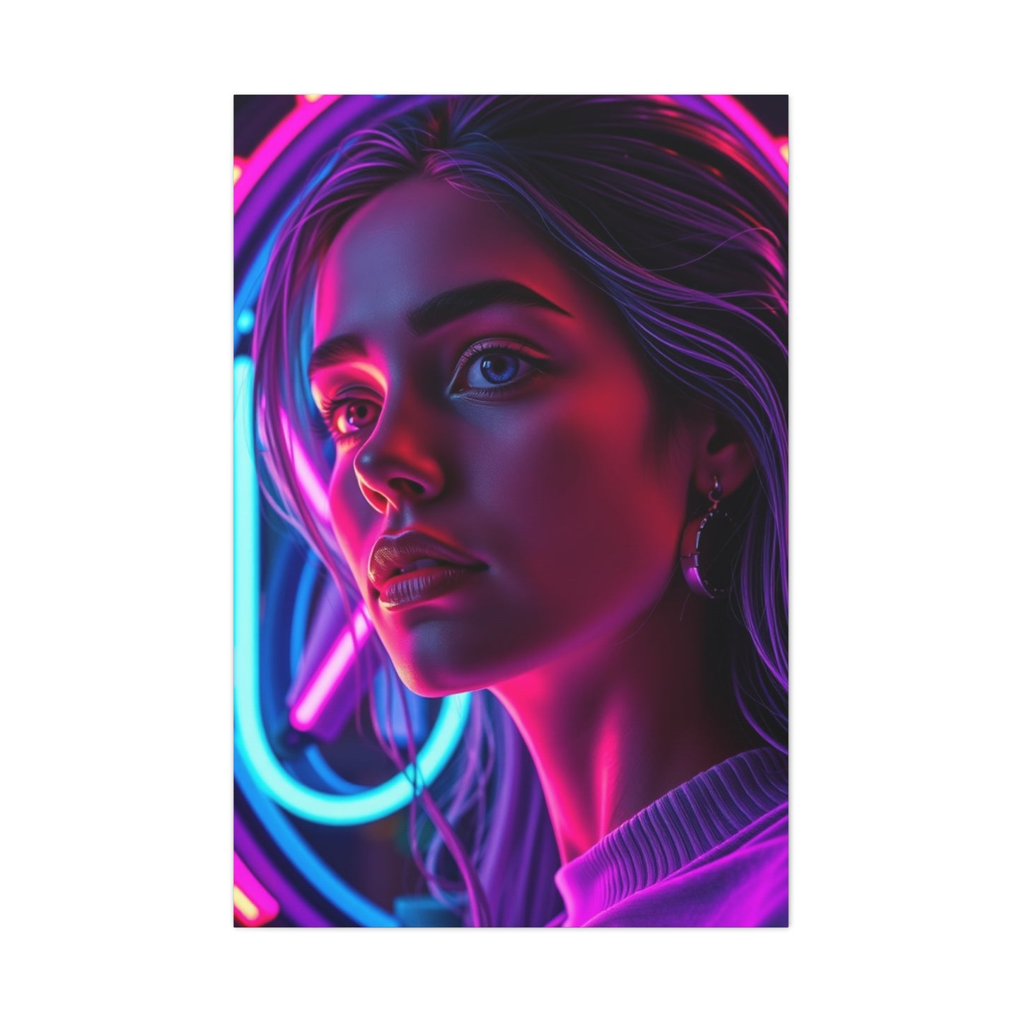 Prismatic Glow Masterpiece Wall Art & Canvas Print