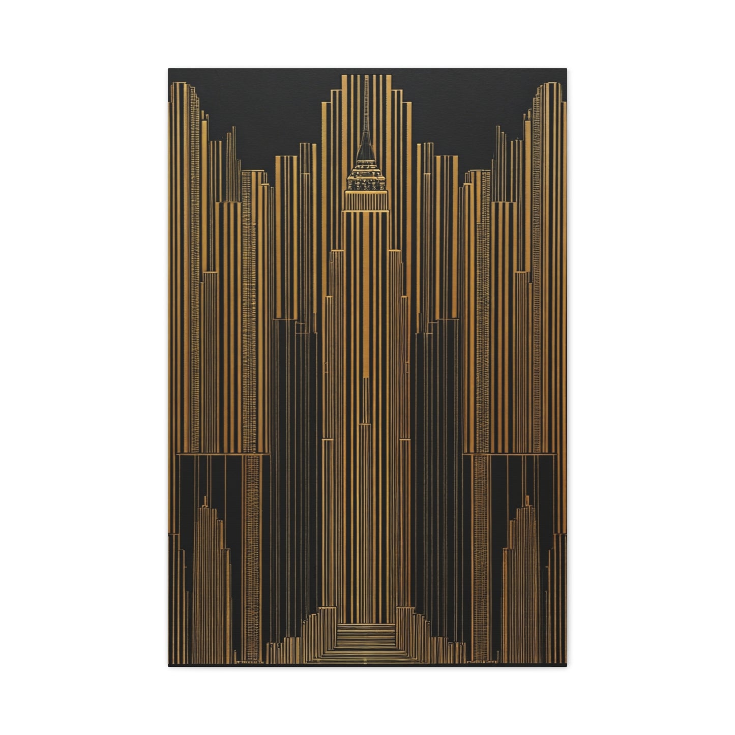 Majestic Golden City Towers Wall Art & Canvas Prints