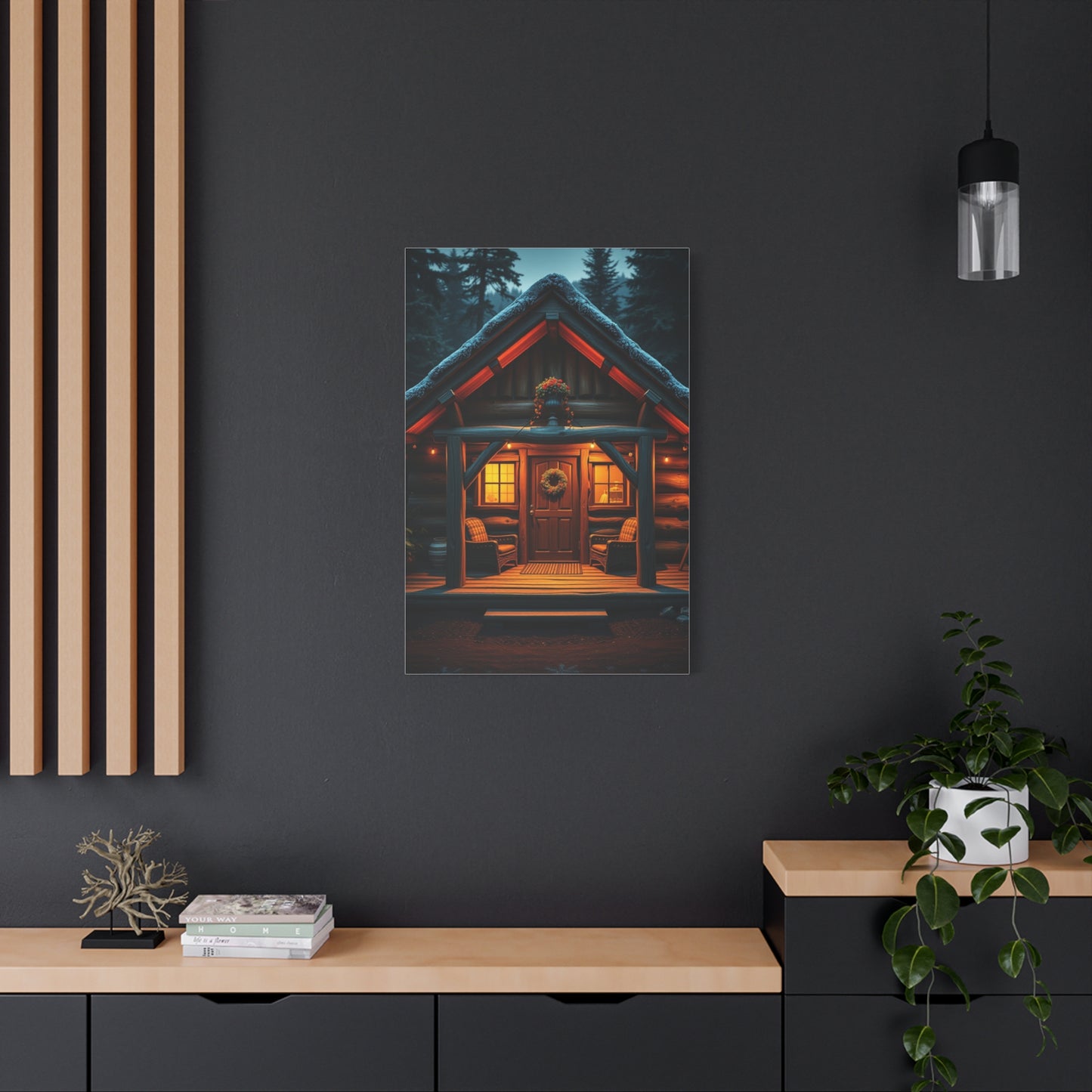 Cabin Art Refined Canvas Wall Art & Canvas Print