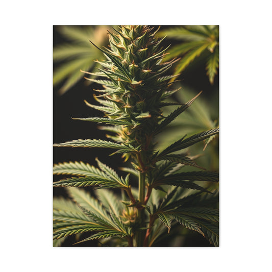 Verdant Elegance Canvas Wall Art & Canvas Print