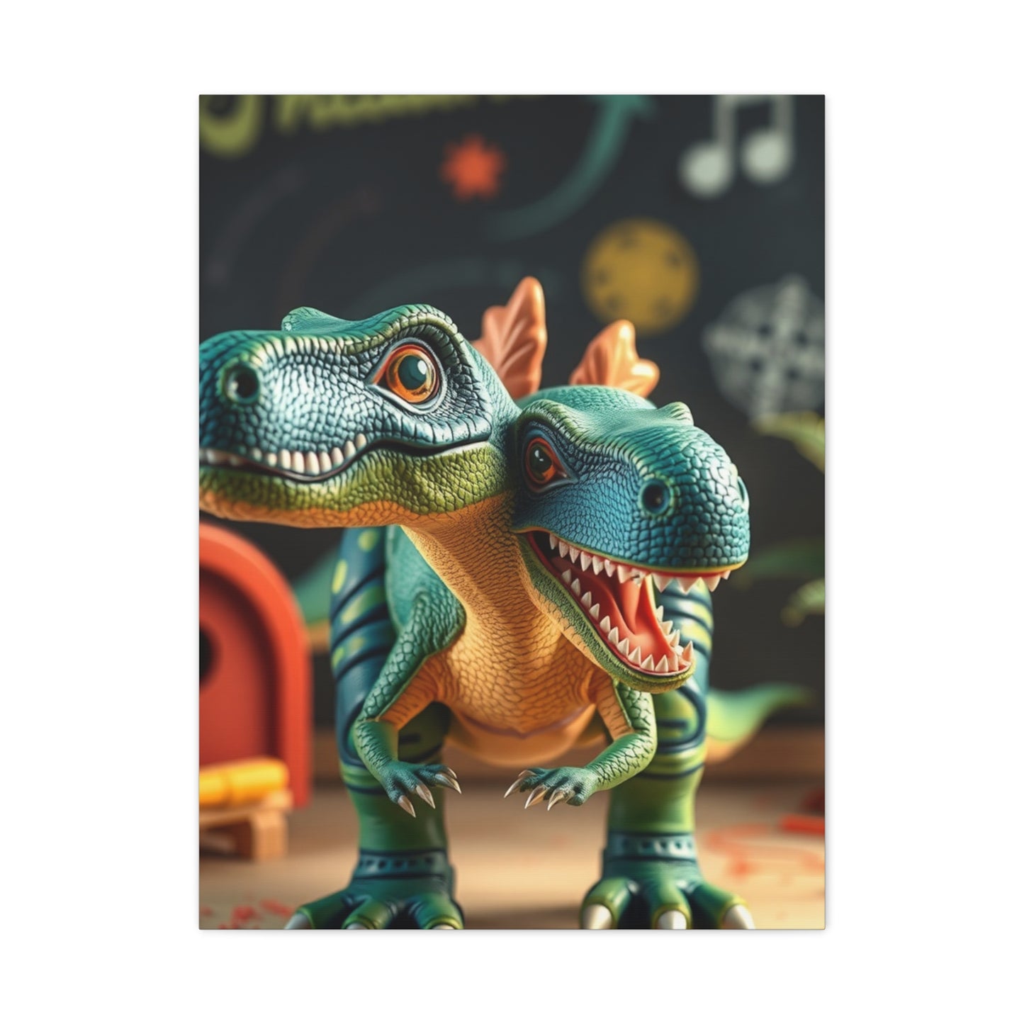 Vision Kid’s Dinosaur Art Art Wall Art & Canvas Print