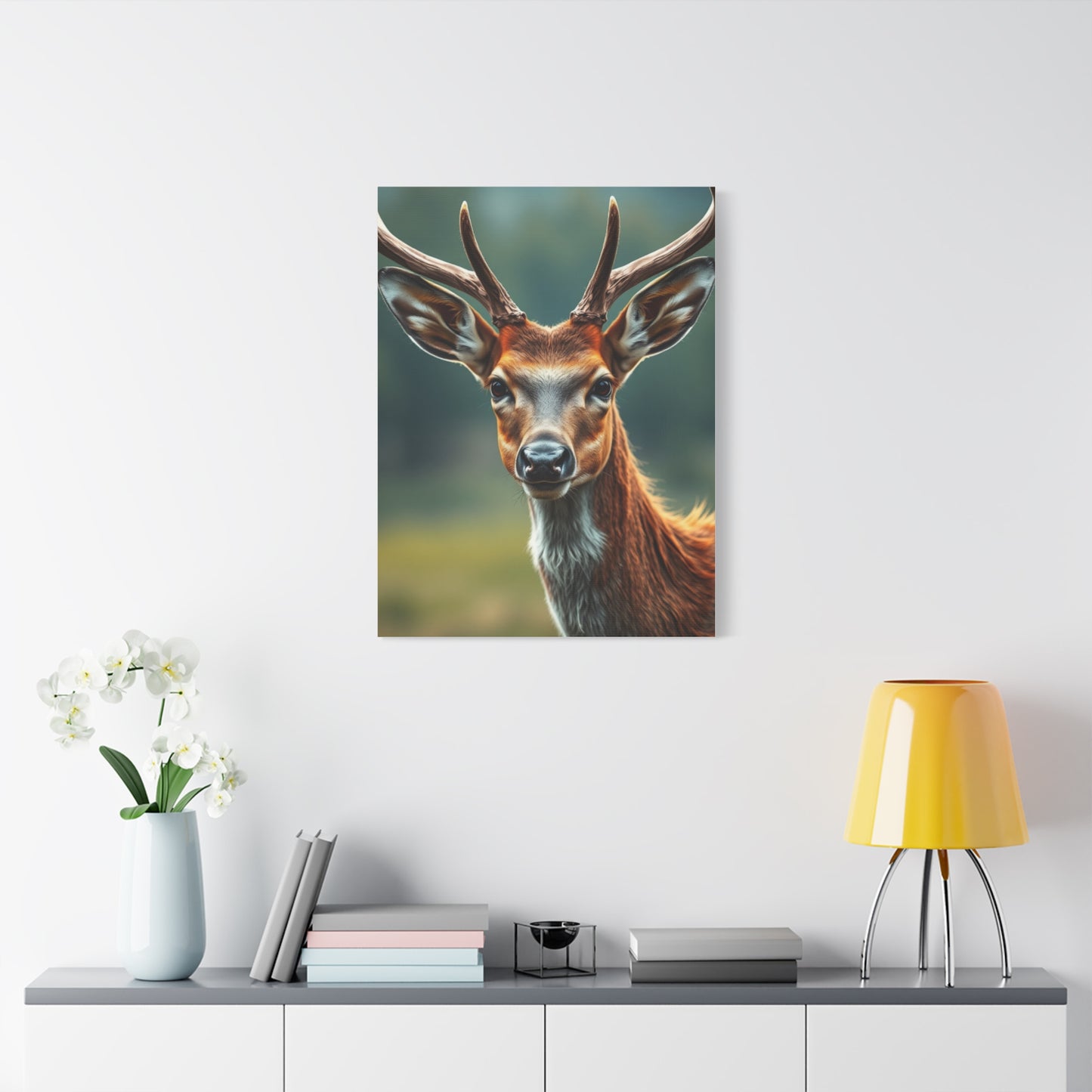 Serene Woodland Monarch Wall Art & Canvas Print
