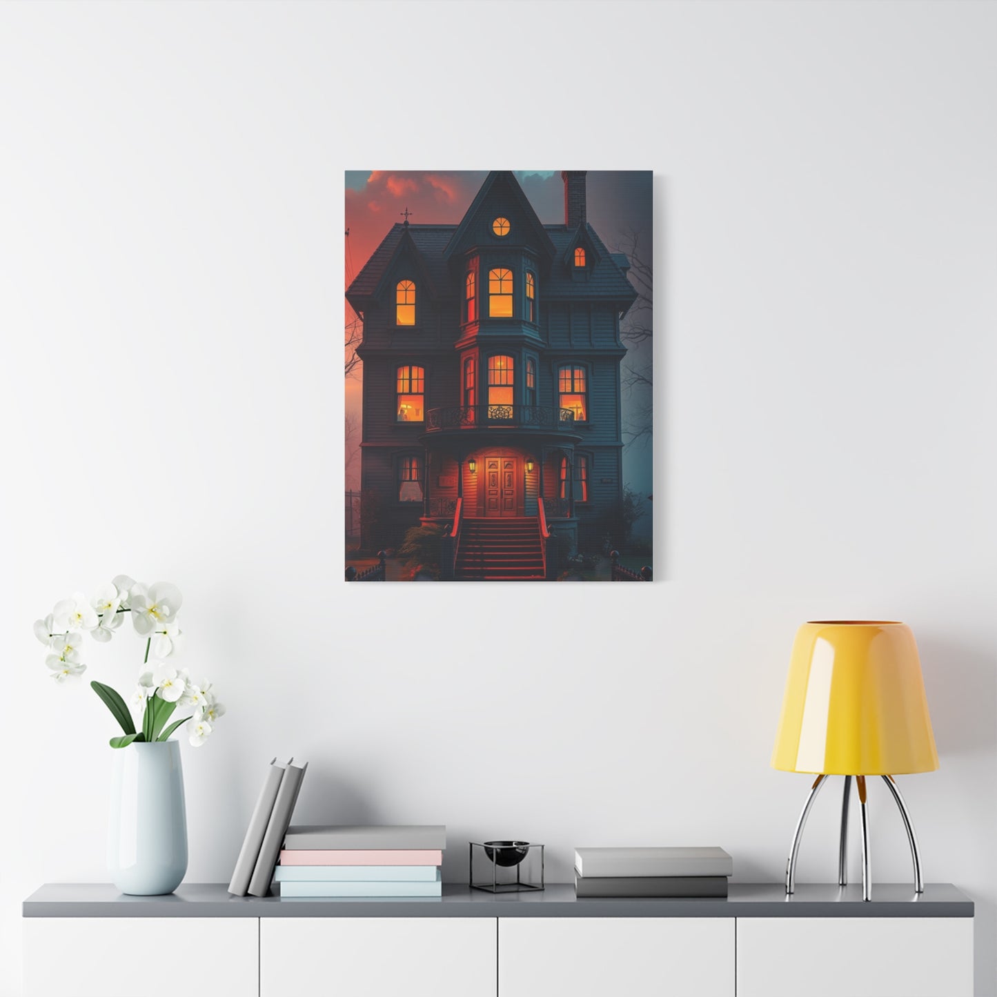 Masterpiece Haunted House Art Vision Wall Art & Canvas Print
