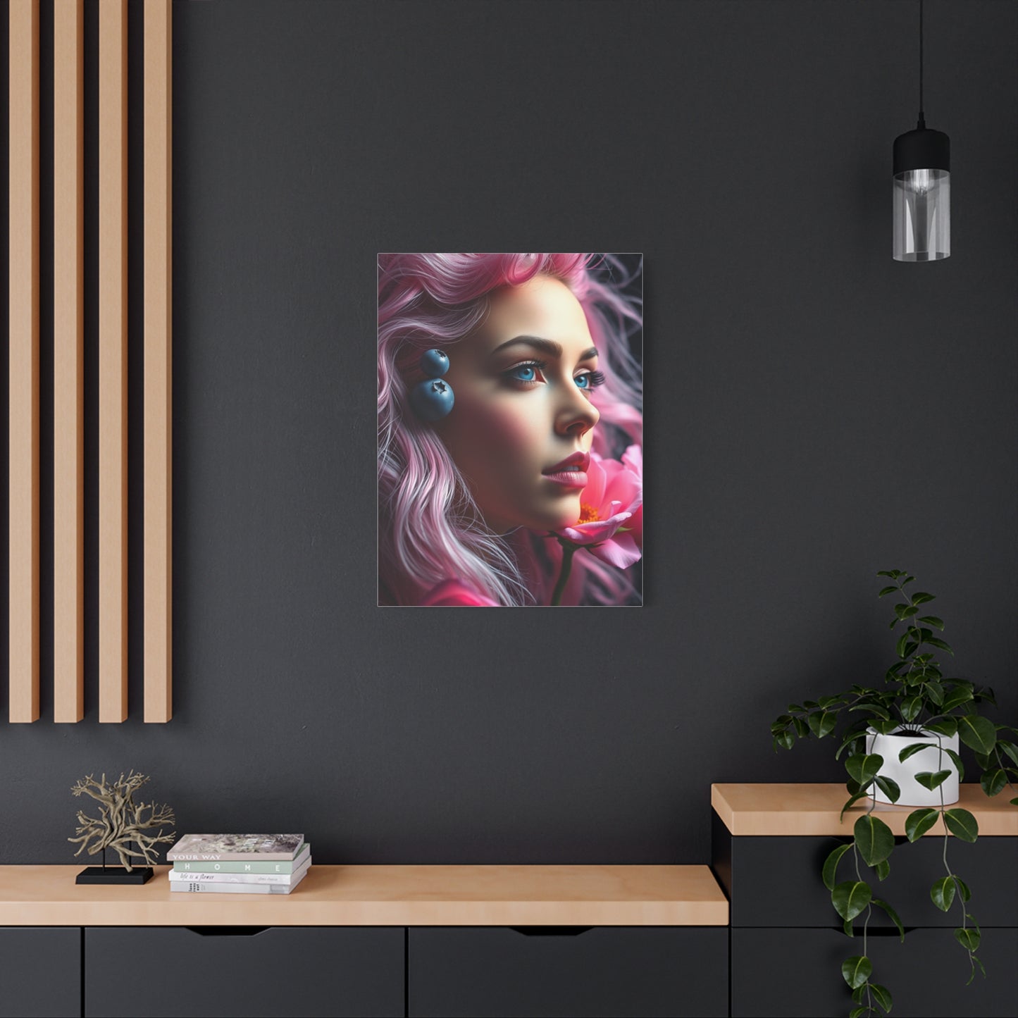 Blushberry Opulence Canvas