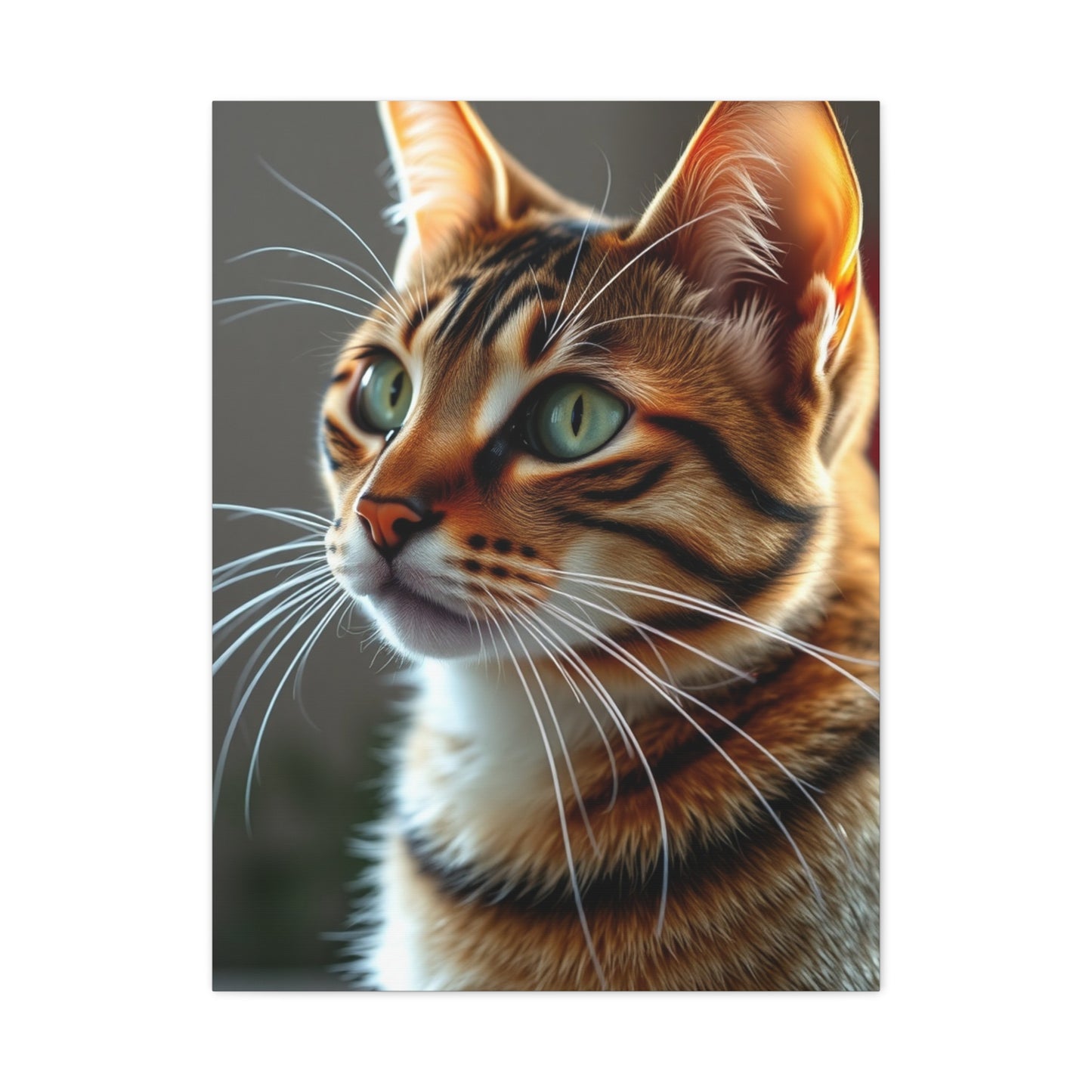 Supreme Tabby Cat Art Collection Wall Art & Canvas Print