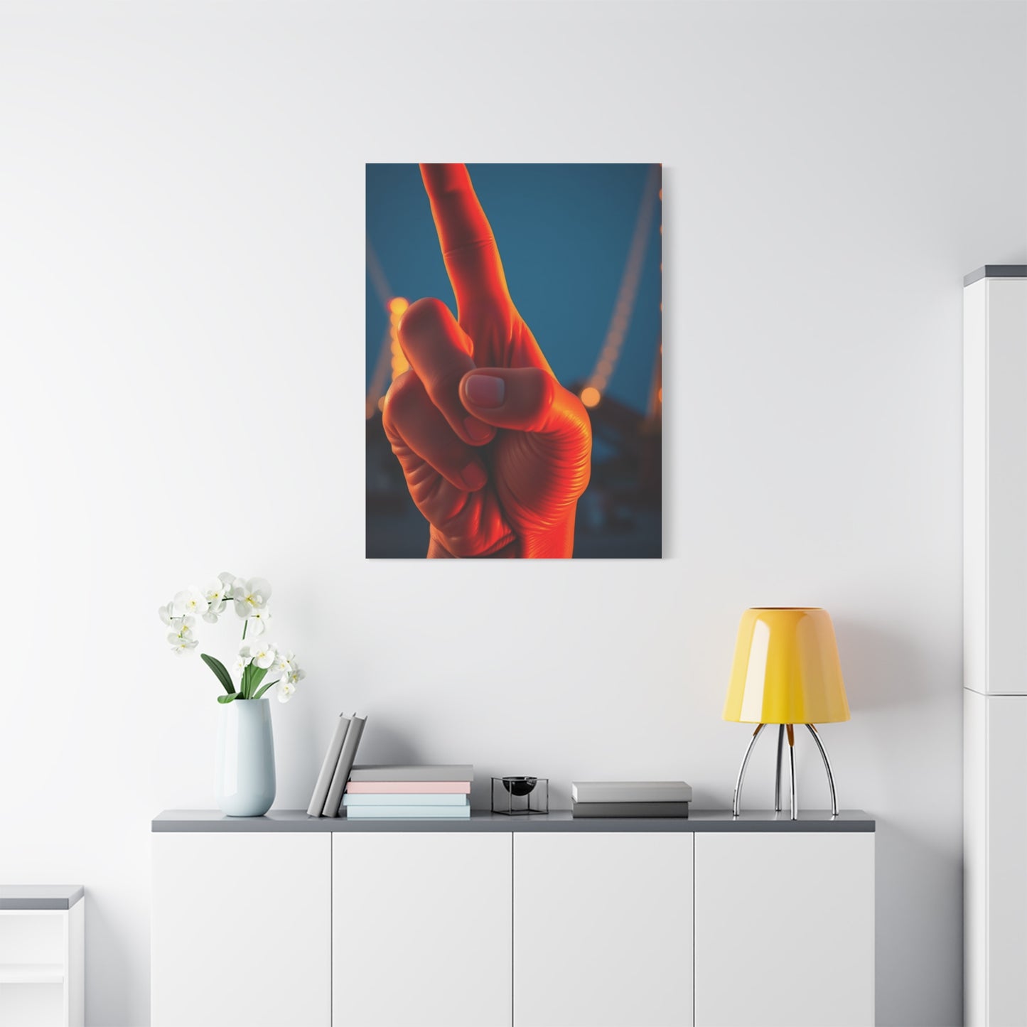 Peace Sign Art Luxury Canvas Wall Art & Canvas Print