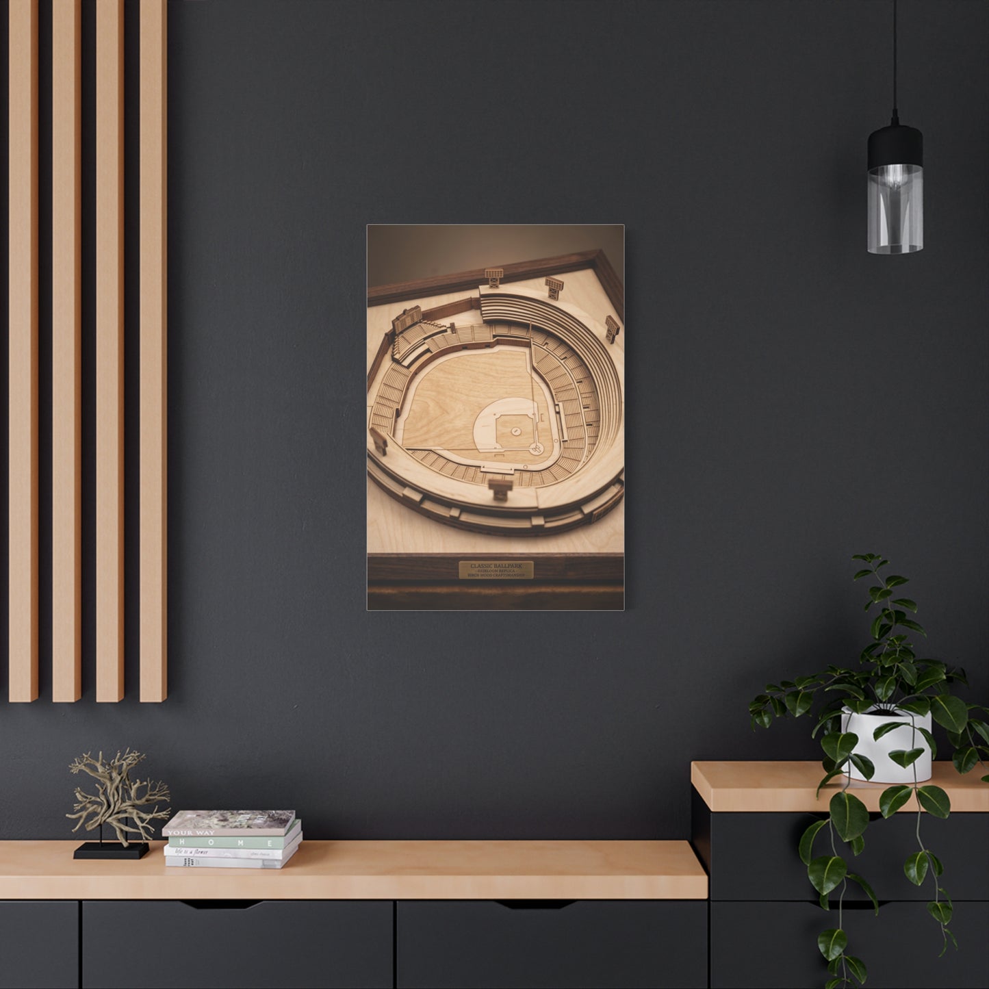 Classic Ballpark Replica Sports Wall Art & Canvas Print