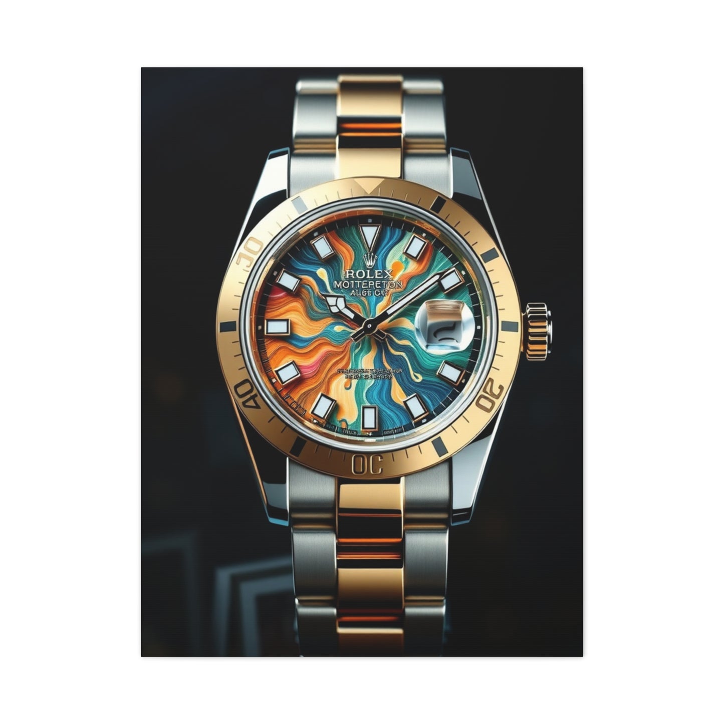 Refined Timekeeper Art Wall Art & Canvas Print