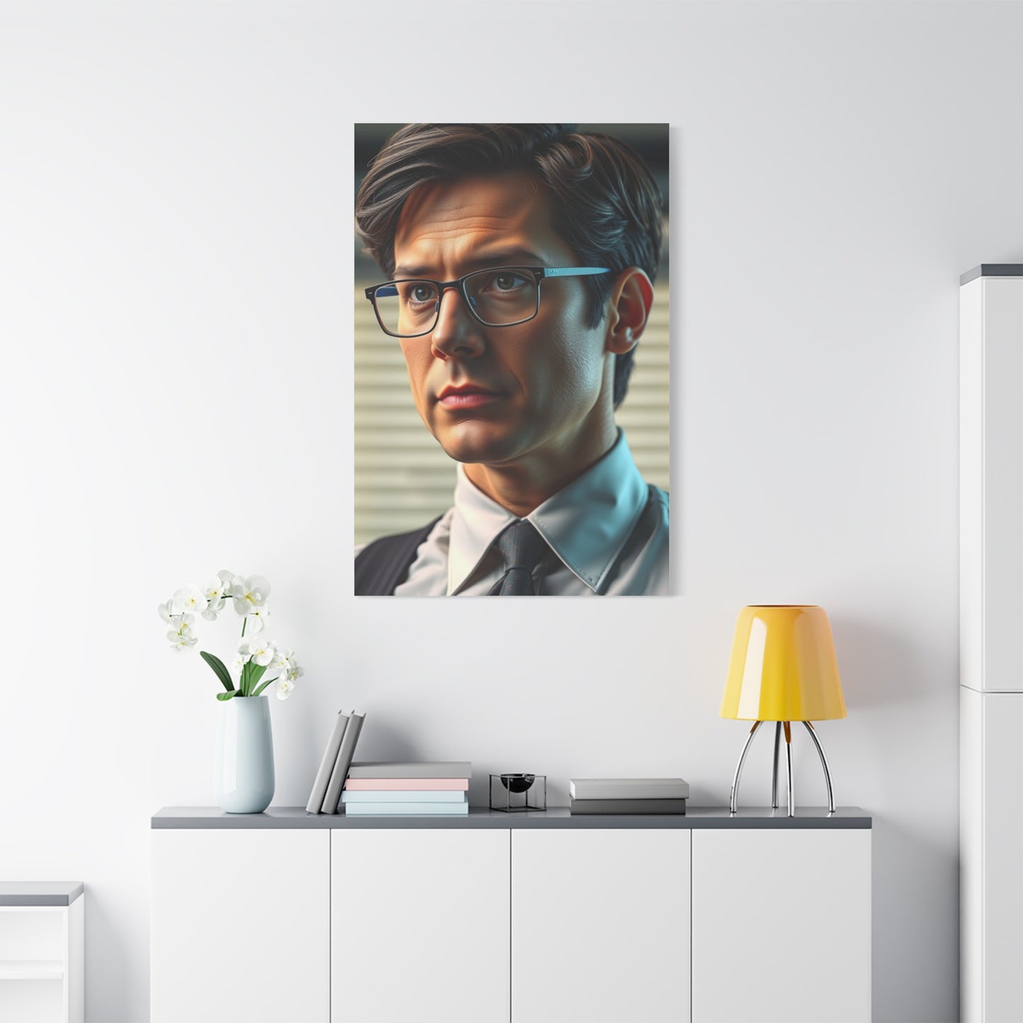 Elite The Office Character Art Vision Wall Art & Canvas Print