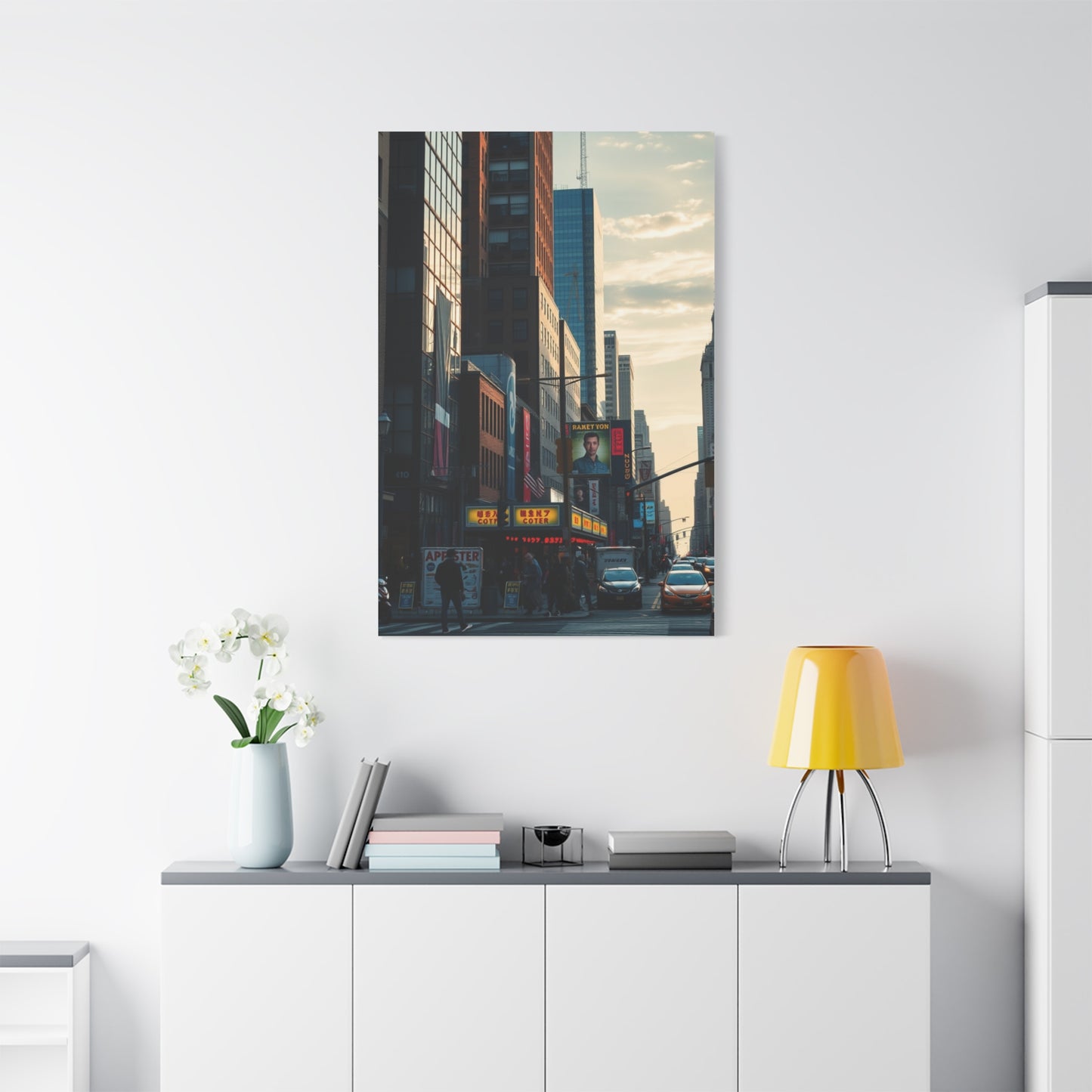 Times Square Luminosity Wall Art & Canvas Print