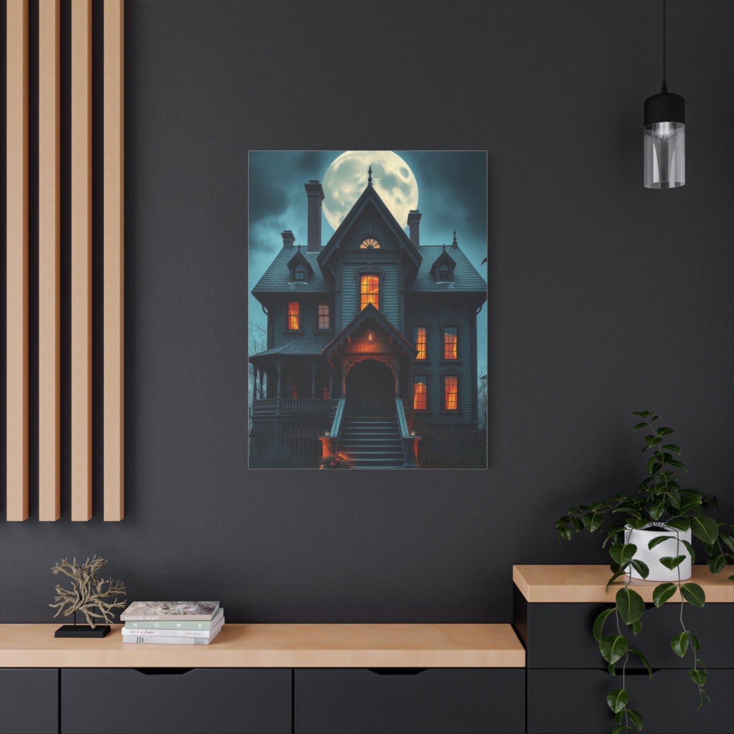 Supreme Haunted House Art Collection Wall Art & Canvas Print