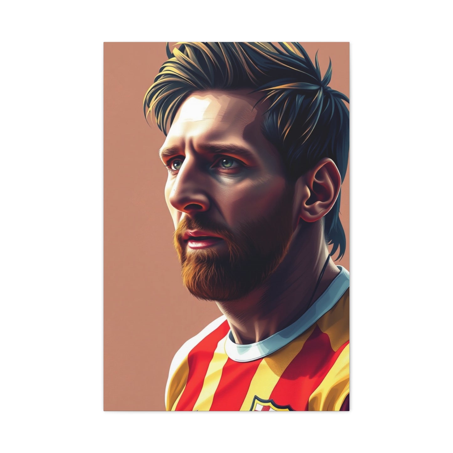 Lionel Messi: Canvas of Brilliance Wall Art & Canvas Print