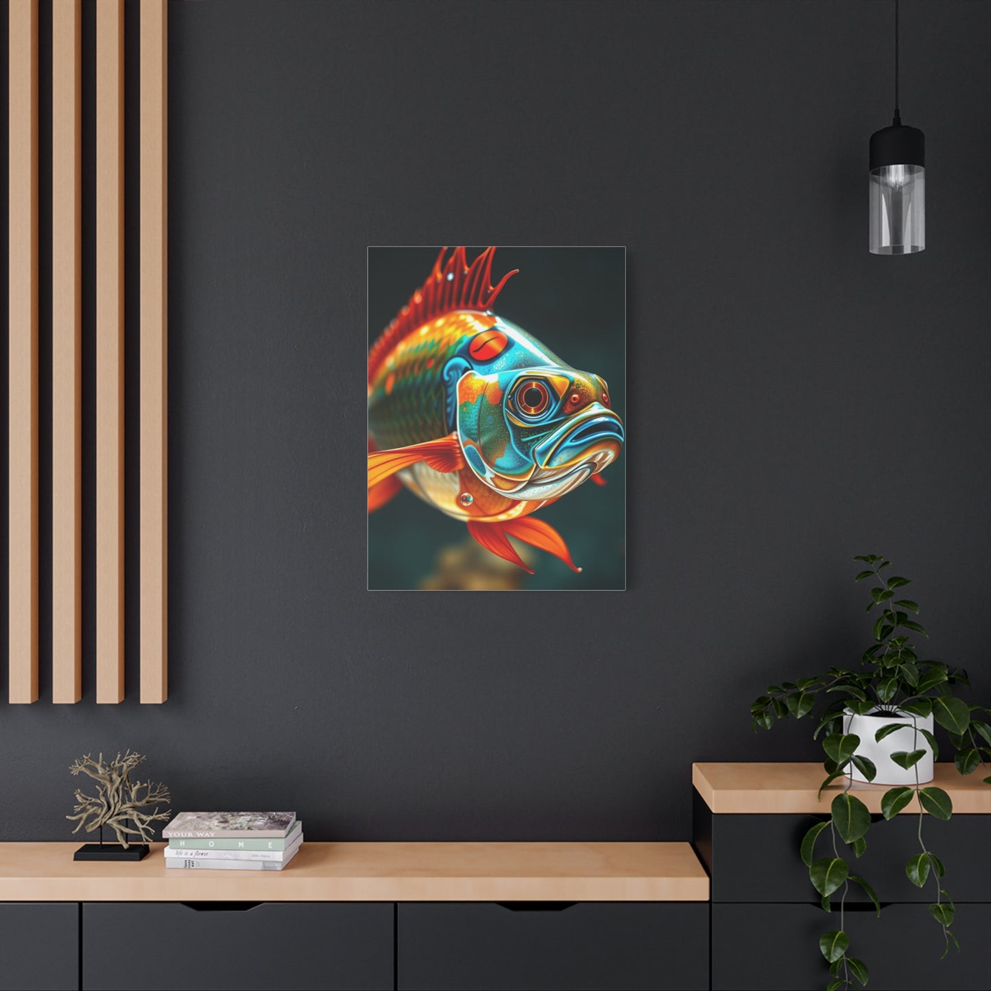 Fish Wall Art Refined Canvas Wall Art & Canvas Print