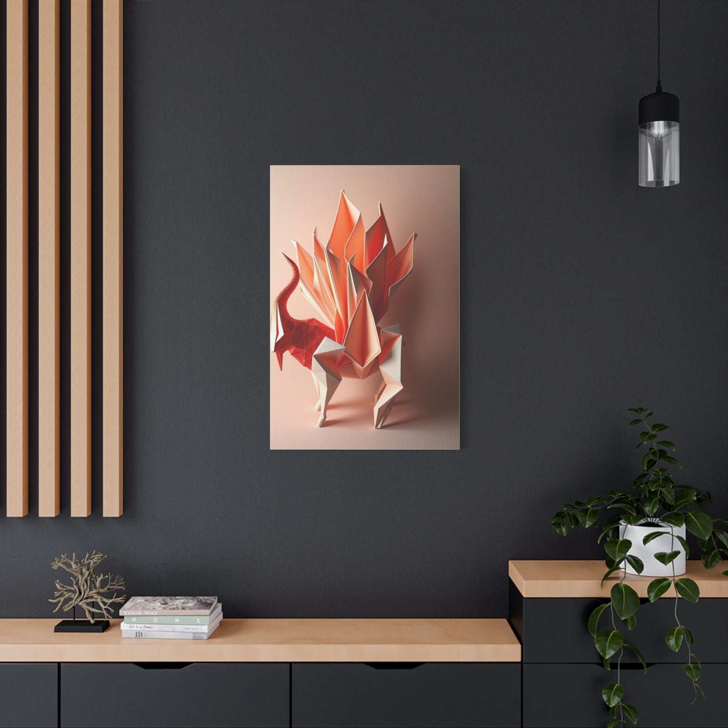 Origami Arcana Canvas Wall Art & Canvas Print