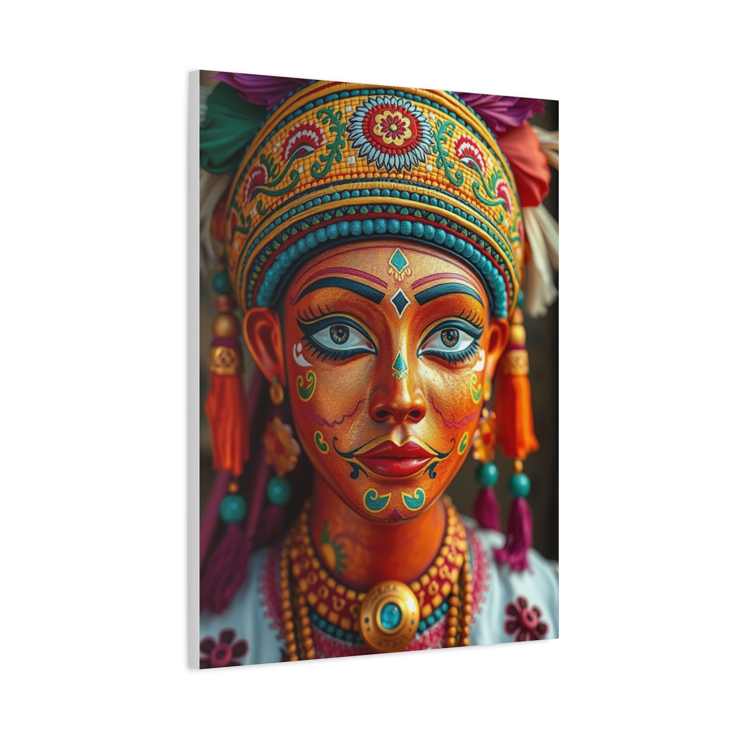 Elite Folk Art Vision Wall Art & Canvas Print