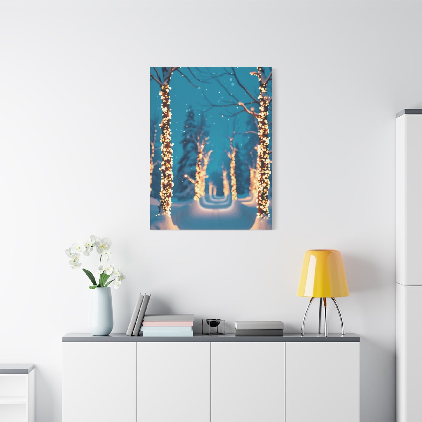 Snowbound Reverie Canvas Wall Art & Canvas Print