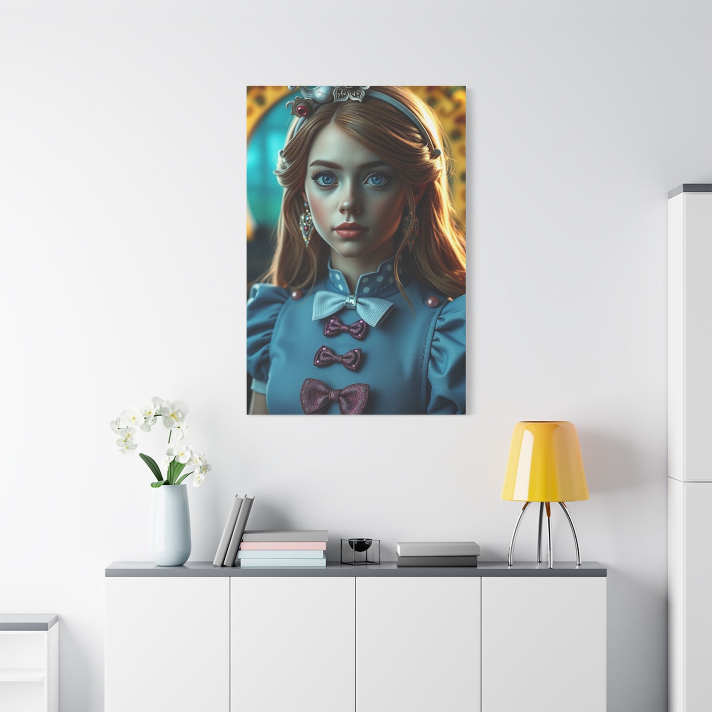 Luxury Alice In Wonderland Characters Art Collection Wall Art & Canvas Print