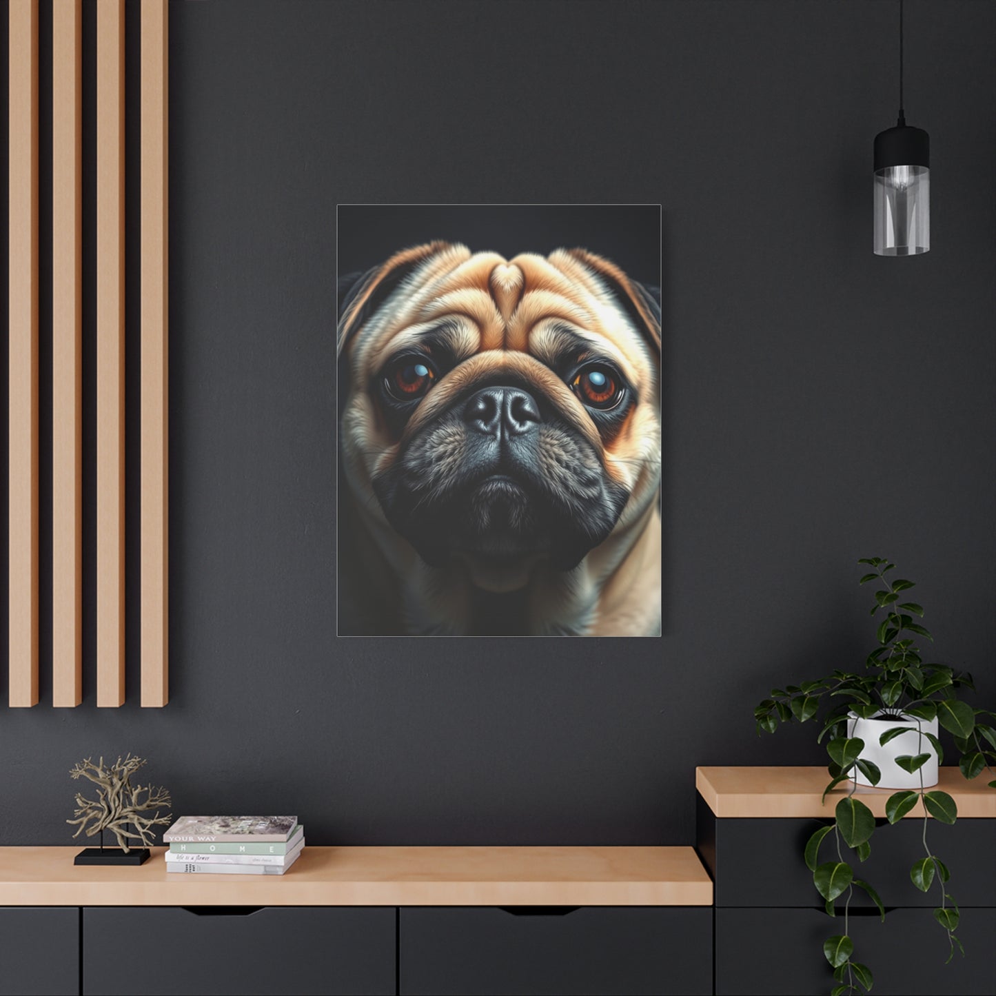 Supreme Pug Art Collection Wall Art & Canvas Print